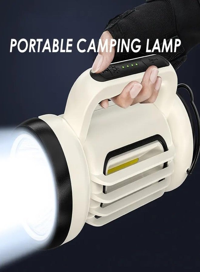 CBEX 3-in-1 Rechargeable Spotlight Outdoor Led Spotlight Flashlight, IPX6 Waterproof Handheld Spot Light/Lantern/Flashlight for Outdoor Marine Boating Hunting - Image 5